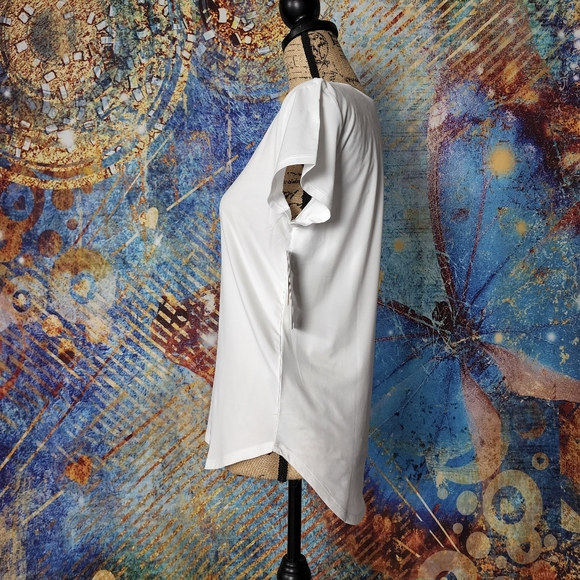 SMALL Zella White Tee Shirt - Picture 4 of 9